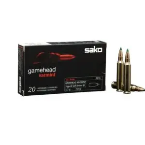 SAKO MUNICIÓN PUNTA GAMEHEAD VARMINT